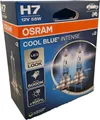 H7 12V 55W PX26d Cool Blue Intense  5000K +100% 2st. Osram 64210CBN-2HB