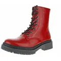 Dockers by Gerli Dockers Damen Schnürboots Schnürstiefelette rot 37