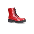 Dockers by Gerli Damen Klassische Stiefeletten, Frauen Stiefeletten,Wechselfußbett,uebergangsschuhe,uebergangsstiefel,hellrot,37 EU