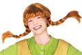 Maskworld Damenperücke Pippi Langstrumpf - Orange