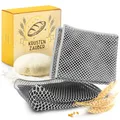 2er Set Teigreinigungstuch für hartnäckige Teigrückständen beim Brot backen, ...
