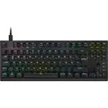 Corsair K60 PRO, Kabelgebunden, USB, Optomechanischer Schlüsselschalter, QWERTZ, RGB-LED, Schwarz - Schwarz