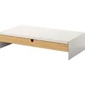 IKEA Monitorständer IKEA ELLOVEN Monitorständer mit Schublade, aus Aluminium weiß
