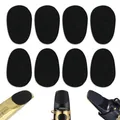 8 Stück Mundstückkissen Bissgummi Klarinette 0.8mm Alt Tenor Saxophon Klarinette