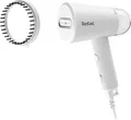 Tefal Origin Travel DT1020, Tragbare Dampfbürste, 0,07 l, 0,42 min, Grau, Weiß, Tasten, Handschalter