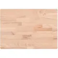 vidaXL Schneidebrett 50x35x4 cm Massivholz Buche 355996