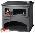 Modern EEK A Kaminofen Küchenofen Holzherd  Ofen Vielstoff BImSchV Stufe 2 VIKI