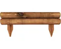 Beeteinfassung gerade 50x20 cm natur
