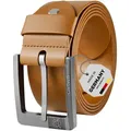Cartvelli Ledergürtel Premium Ledergürtel Herren Made in Germany mit Geschenkbox Gürtel 40mm braun 85