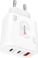 SKROSS 65WPDEUCN - USB-Ladegerät, 65 W, GaN, 5 - 20 V, 2x USB-C, 1x USB-A, EU