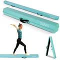 ZERRO Schwebebalken für Zuhause Kinder, 270cm Balken Turnen Faltbare, Turnbalken Gymnastik Balance, Grün