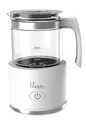 Bkitchen Milk 250 Glas Milchaufschäumer mit One Touch Funktion und Funktionsanzeige, 250 ml, weiß