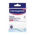 Hansaplast Aqua Protect XL Wundpflaster | Großes steriles Pflaster | 100 % wasserdichter Verband | Für große Wunden & postoperative Wunden | Blockiert 99 % der Bakterien | 6 x 7 cm | 5 Pflaster