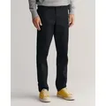 Gant Chinohose SLIM TWILL CHINOS mit gefütterten Seitentaschen schwarz 32