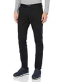 GANT Herren Slim Twill Chinos Klassische Hose, Schwarz, 32W / 34L EU