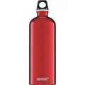 Traveller 1.0L - Alu-Trinkflasche red
