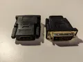 DVI-D (24+1) Stecker auf HDMI Buchse Konverter Adapter Koppler Stecker (Gold)