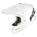 SCORPION Motocrosshelm VX-22 AIR SOLID Weiss Gr: XL ECE 22.06