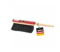BawiTec Hochwertiger Handfeger Handbesen 29 cm lang Echt Rosshaar lackiert 2tlg. weich Garantiert Rosshaar Naturhaar Holz verschraubt sehr weiche Borsten für feinen Staub und Schmutz
