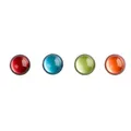 Zeller Color Magnete farbsortiert, Metall Ø 2,5 x 1,5 cm, 4 St.