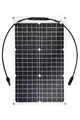 enjoy solar ETFE Marine 30W 12V Semiflexibles Solarpanel Solarmodul Photovoltaikmodul mit PERC Technologie, ideal für Wohnmobil, Yacht und Boot