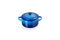 LE CREUSET Mini-Cocotte aus Steinzeug, 200 ml, 10 x 5 cm, Azure, 71901102200100