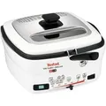 Multifunktions-Fritteuse Versalio Deluxe 9-in-1 weiß/schwarz, 1.600 Watt, Ölbehälter 2 Liter, Timer
