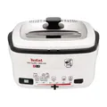 Tefal FR 4950 Multifunktions-Fritteuse Versalio Deluxe 9in1 Weiß/Schwarz