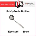 Axentia Schöpfkelle Edelstahl Brilliant 30cm mit Aufhänge Öse Suppe Eintopf etc.