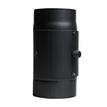 KaminfilterKAT Rauchrohr mit Kaminfilter Kat Schwarz lackiert Ø 150 mm