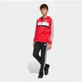 adidas Sportswear SEASONAL ESSENTIALS TIBERIO 3-STREIFEN KIDS (2-tlg) rot 152 EU