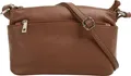 Cluty Umhängetasche Damen 020617 braun
