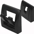 Garderobe Kleiderhaken Haken 2fach klappbar Wohnwagen Wohnmobil Caravan Camper Boot schwarz