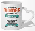 Mama Geschenk zum Muttertag von Tochter Mutter Tasse Geburtstag Kaffeetasse Frau