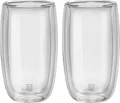 Zwilling Sorrento doppelwandiges Latte-Glas 2 x 350 ml, 2 Stück