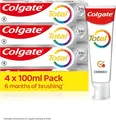 Colgate Total Original Zahnpasta 4er Pack 100ml Schutz Zahnschmelz Plaque