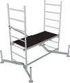 KRAUSE Arbeitsgerüst ClimTec System, Alu-Grundgerüst, aufstockbar, Arbeitshöhe: 3 Meter