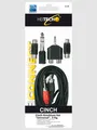 Stereo-Cinch-Anschluss-Set "Universal" 5tlg.