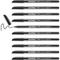 edding Filzstift 0,5 - 1 mm Fein Schwarz 1200 10 Stück
