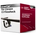 Für Citroen C3 Fliessheck IV CC/CB (TowCar) Anhängerkupplung vertikal abnehmbar