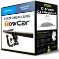 Abnehmbare Anhängerkupplung für CITROEN C3 Fliessheck 24- IV Typ CC/CB TowCar