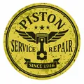 Retro Aufkleber Piston Old School Motorcycles Sticker Race Retro Vintage #26