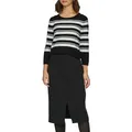 s.Oliver BLACK LABEL Streifenpullover mit Streifenmuster schwarz 38 EU