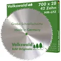 Volkswald Kreissägeblatt Volkswald ® HM-Sägeblatt LFZ 700 x 28 mm Z= 42Kreissägeblatt Hartholz, Echt Originale Volkswald® Made in Germany