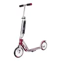 Hudora Scooter "BigWheel 205", magenta/silberfarben, klappbar - rosa