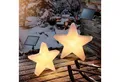 esotec LED-Stern für außen 2er Set Weihnachtssterne Leuchtsterne D39,5+55cm Solarleuchten 102119, LED fest integriert