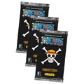 Panini One Piece Karten - Anniversary Sammelkarten (2025) - 3 Booster
