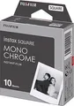 FujiFilm Film Instax quadratisch Monochrom 10 Stück, 10 Stück