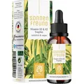 Naturtreu Sonnenfreund | Vitamin D3 + K2 Tropfen 1.000 I.E. | 30ml