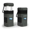 Albrecht DR 114, tragbares DAB+/UKW Outdoor Kurbelradio, 27912, SOS-Notruf, Campinglampe, Taschenlampe, Solarmodul, PowerBank, IPX5 Wasserschutz
